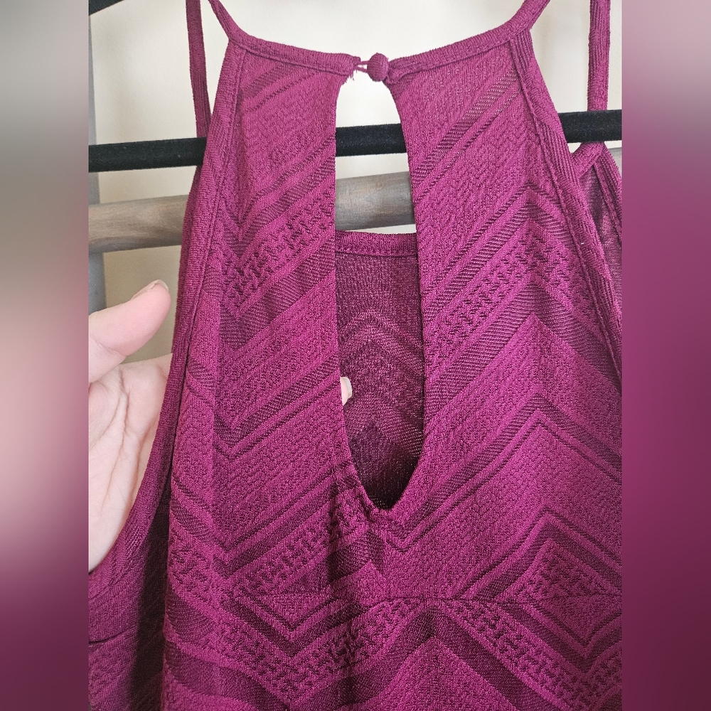 Stretch A-Line Mini Dress - Picture 5 of 7